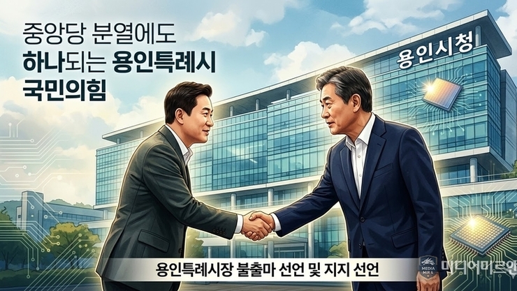 [논평] 중앙의 분열을 넘어 '용인'으로 하나 된 국민의힘, 미래를 향한 통 큰 결단을 환영한다